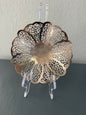 Vintage International Silver Company Lovelace Filigree Trinket Bowl