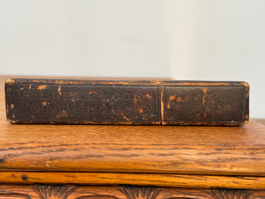 Vintage H. Boker & Co. Straight Razor Case