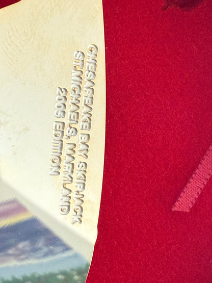 2005 Limited Edition "Christmas in St. Michaels" Sailboat Ornament