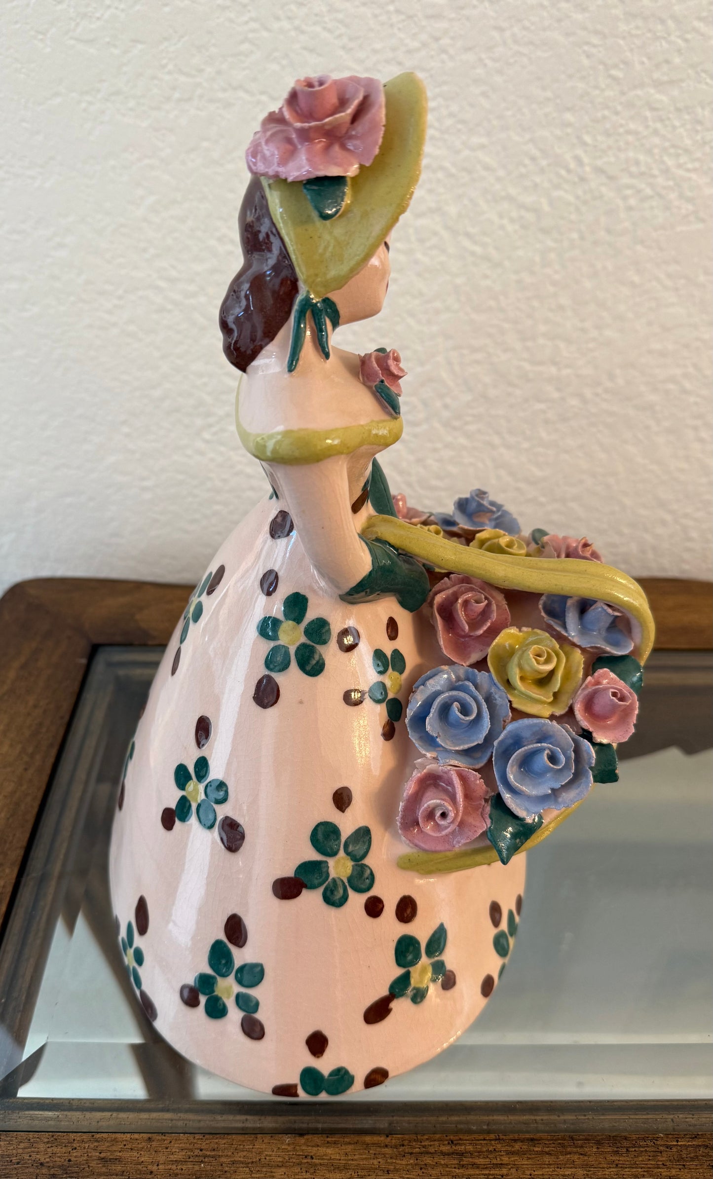 Vintage 1950s Kaye of Hollywood Hand Painted Ceramic Figurine