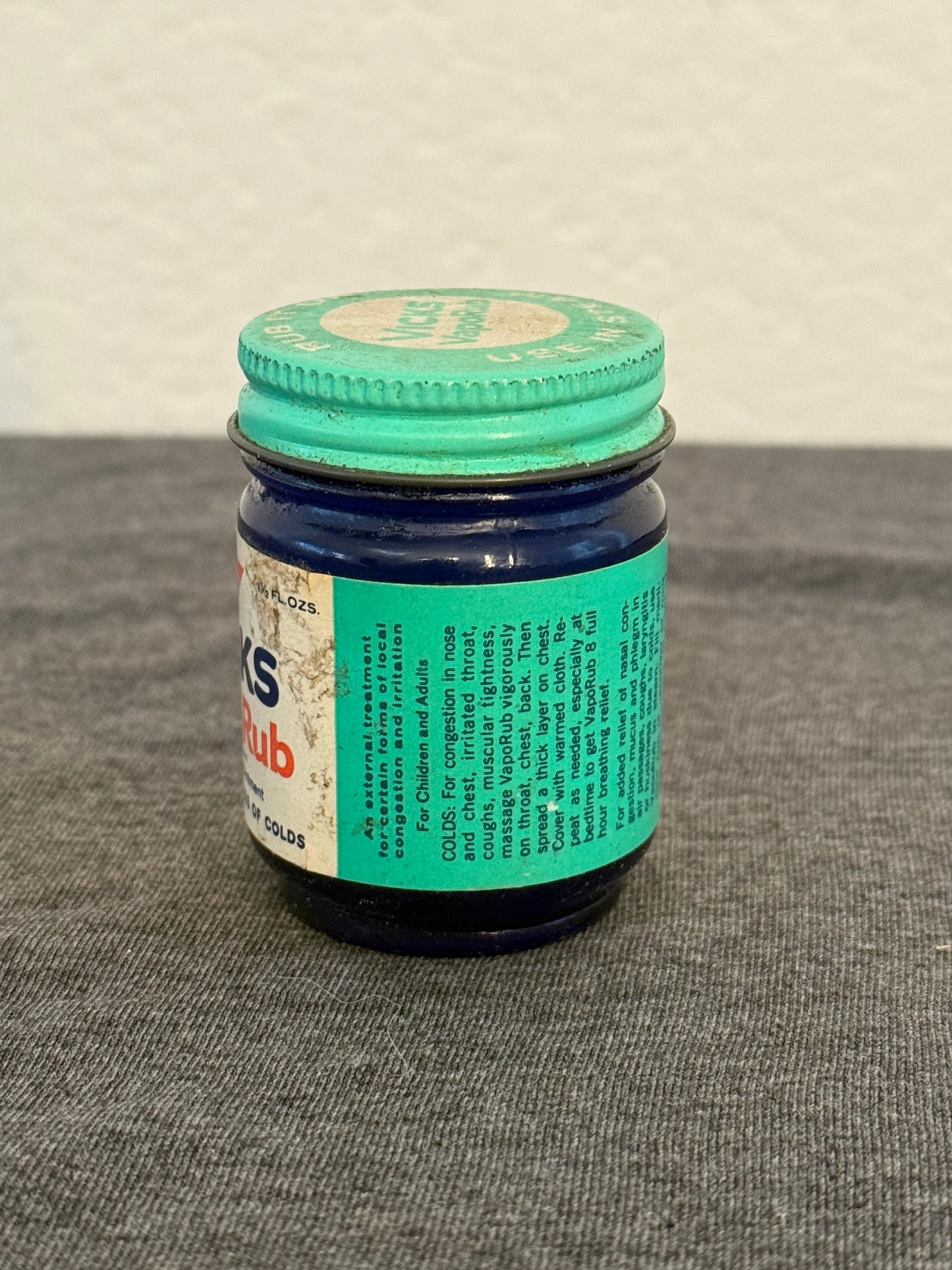Vintage Vicks VapoRub Jar