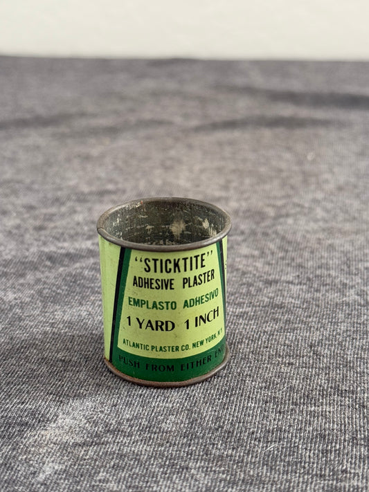 Vintage "Sticktite" Adhesive Plaster Tin