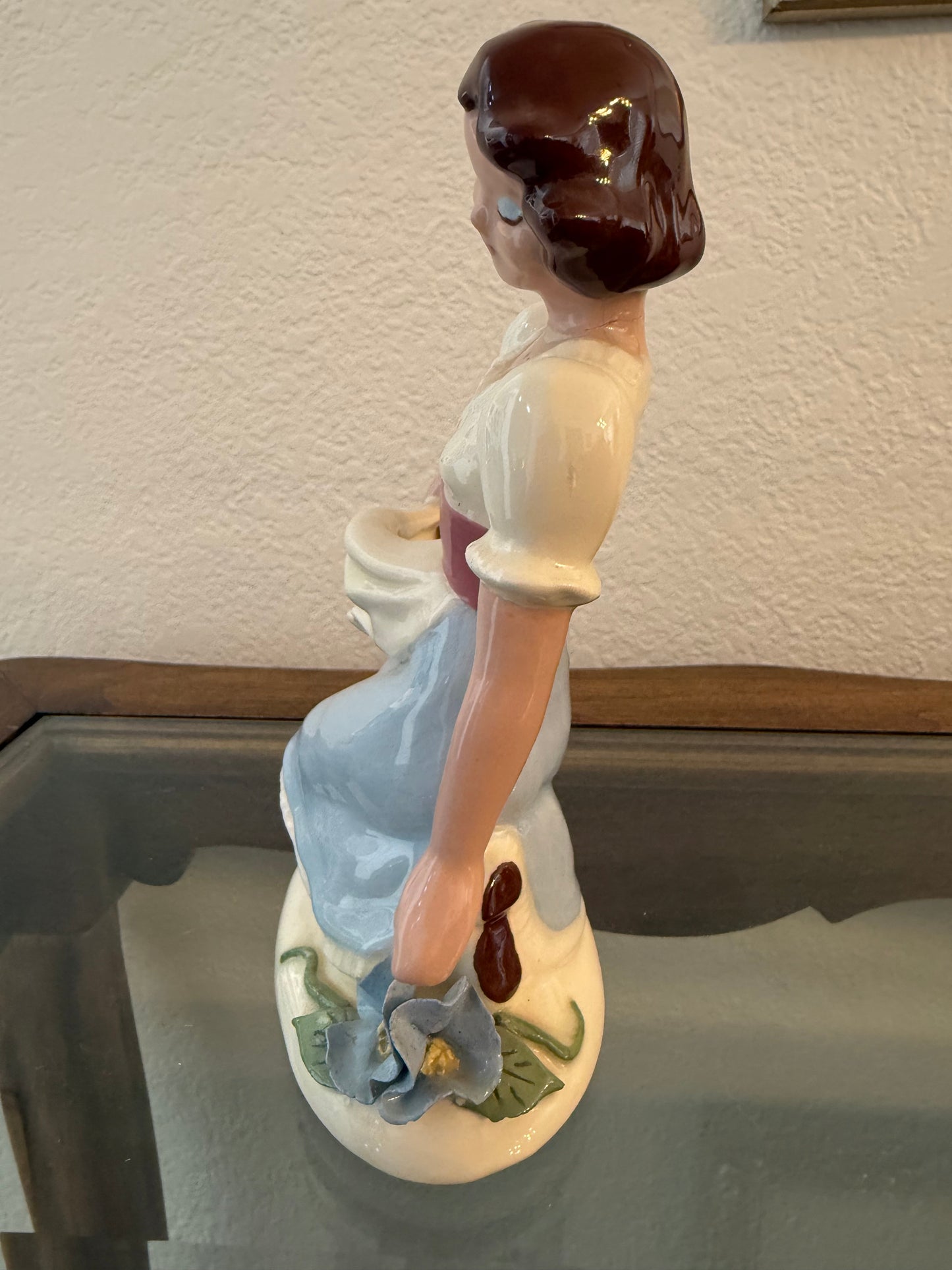 Vintage 1940s Hedi Schoop Ceramic Figurine Planter