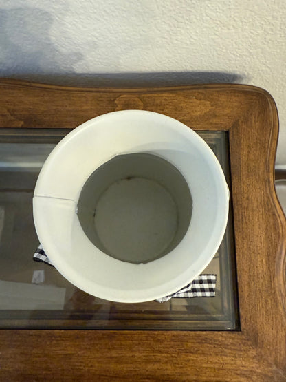 Decorative "Give Thanks" Milk Can