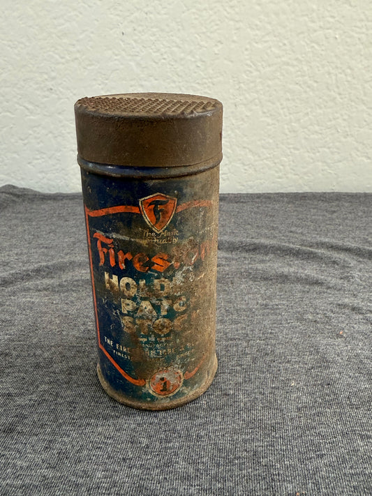 Vintage Firestone Tire Patch Tin
