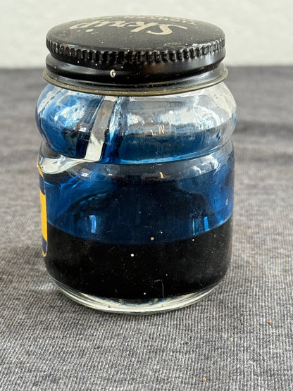 Vintage Bottle of Sheaffer's Skrip Royal Blue Ink