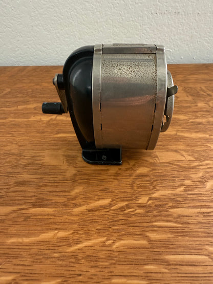 Boston manual chrome pencil sharpener