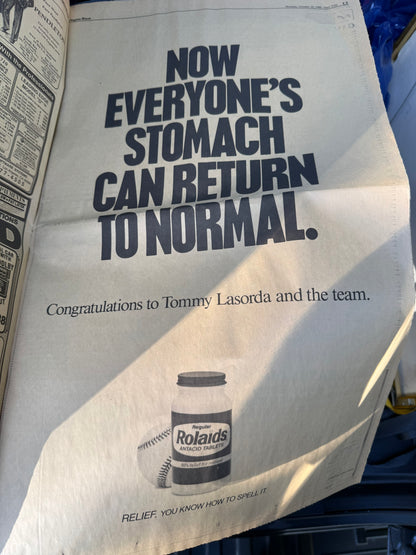 LA Times 1988 Recap of the Dodgers World Series Win (26 pages)